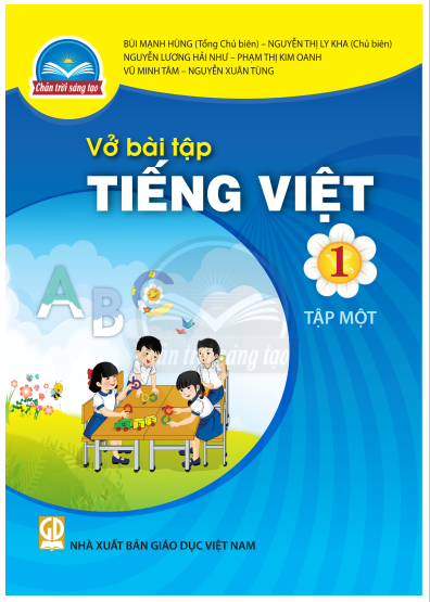 Vở bài tập Tiếng Việt 1 Tập 1 Bộ chân trời sáng tạo