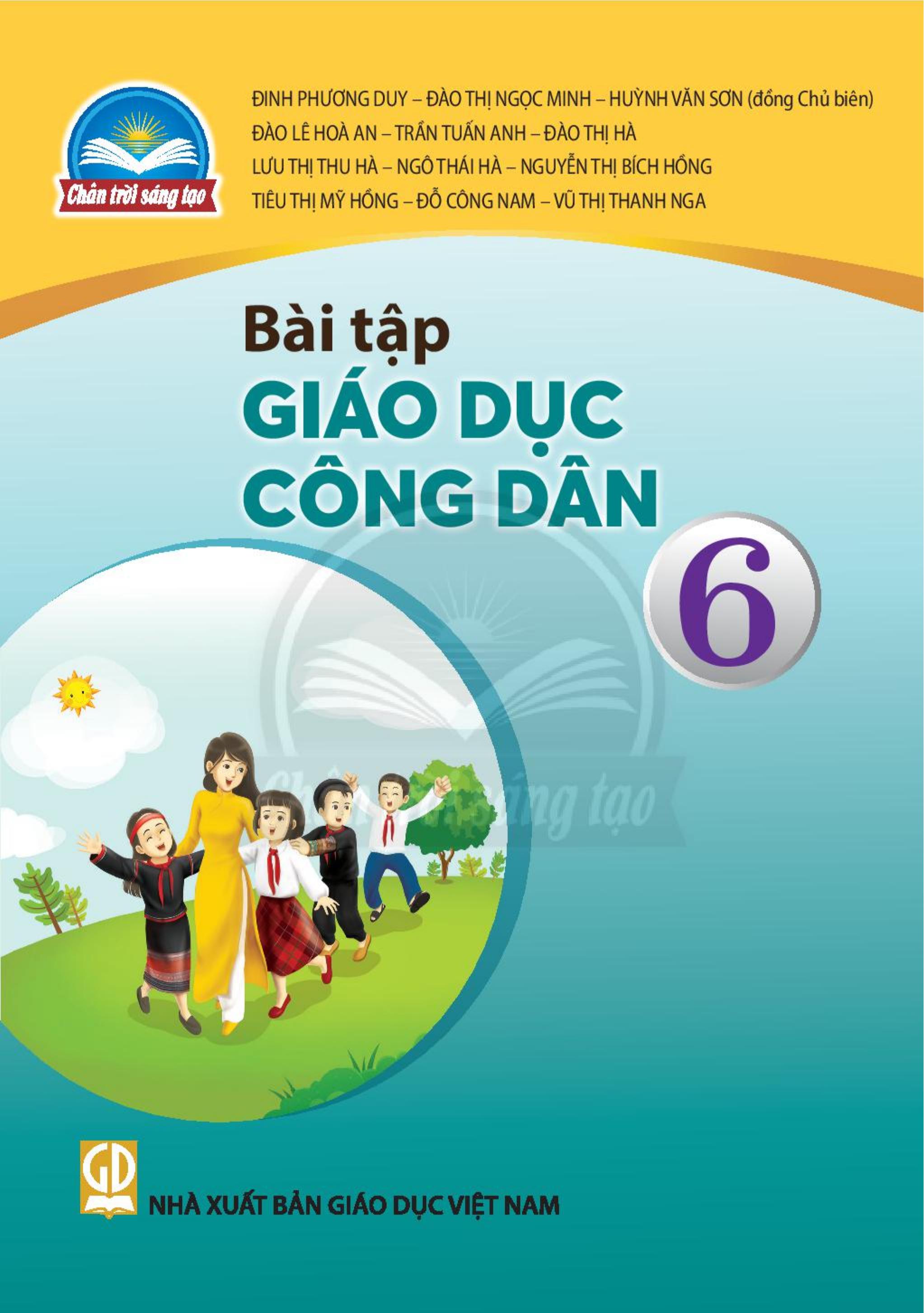 Bài tập Giáo dục công dân lớp 6 Bộ chân trời sáng tạo