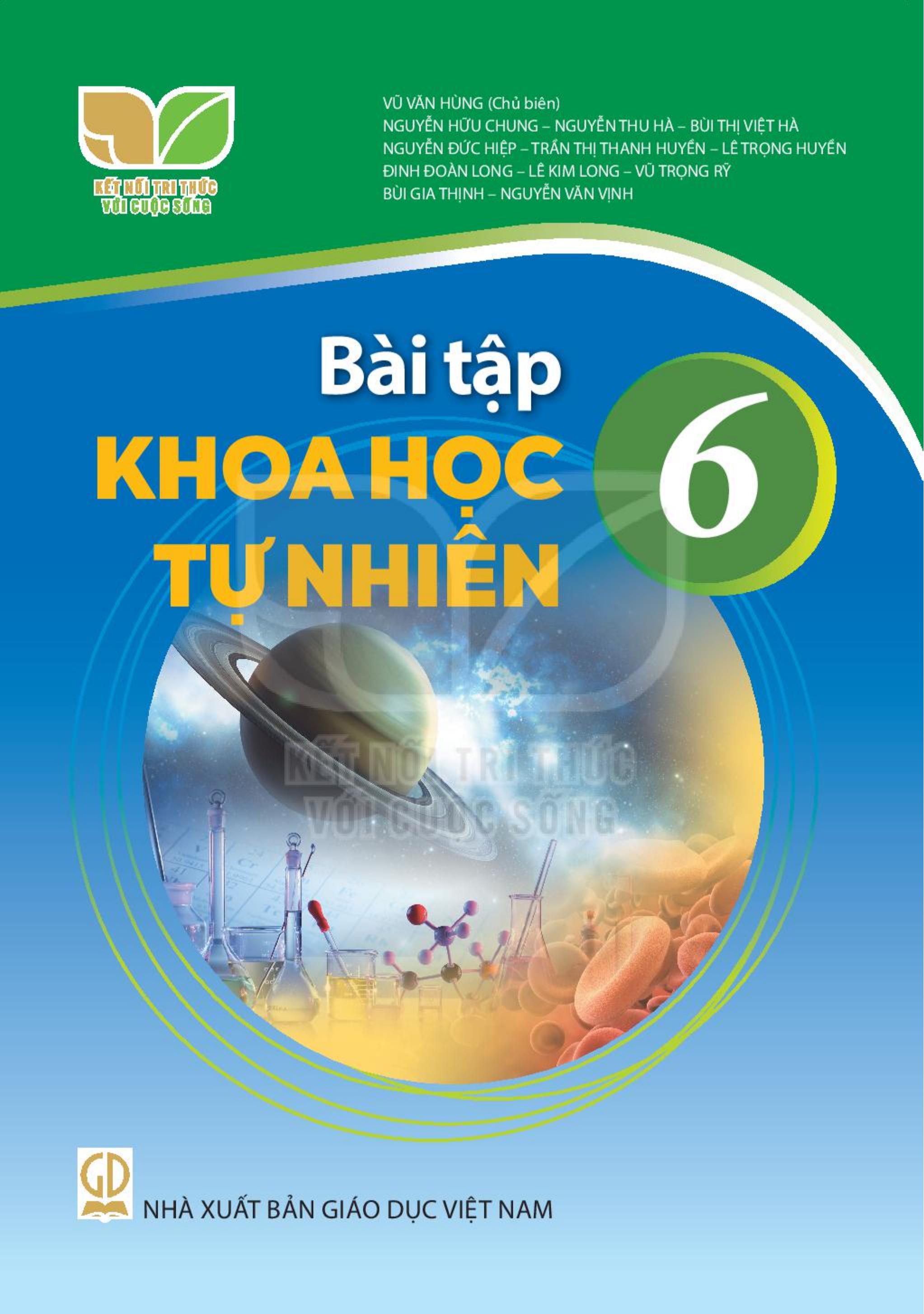 Bài Tập Khoa Học Tự Nhiên lớp 6 Bộ Kết Nối Tri Thức