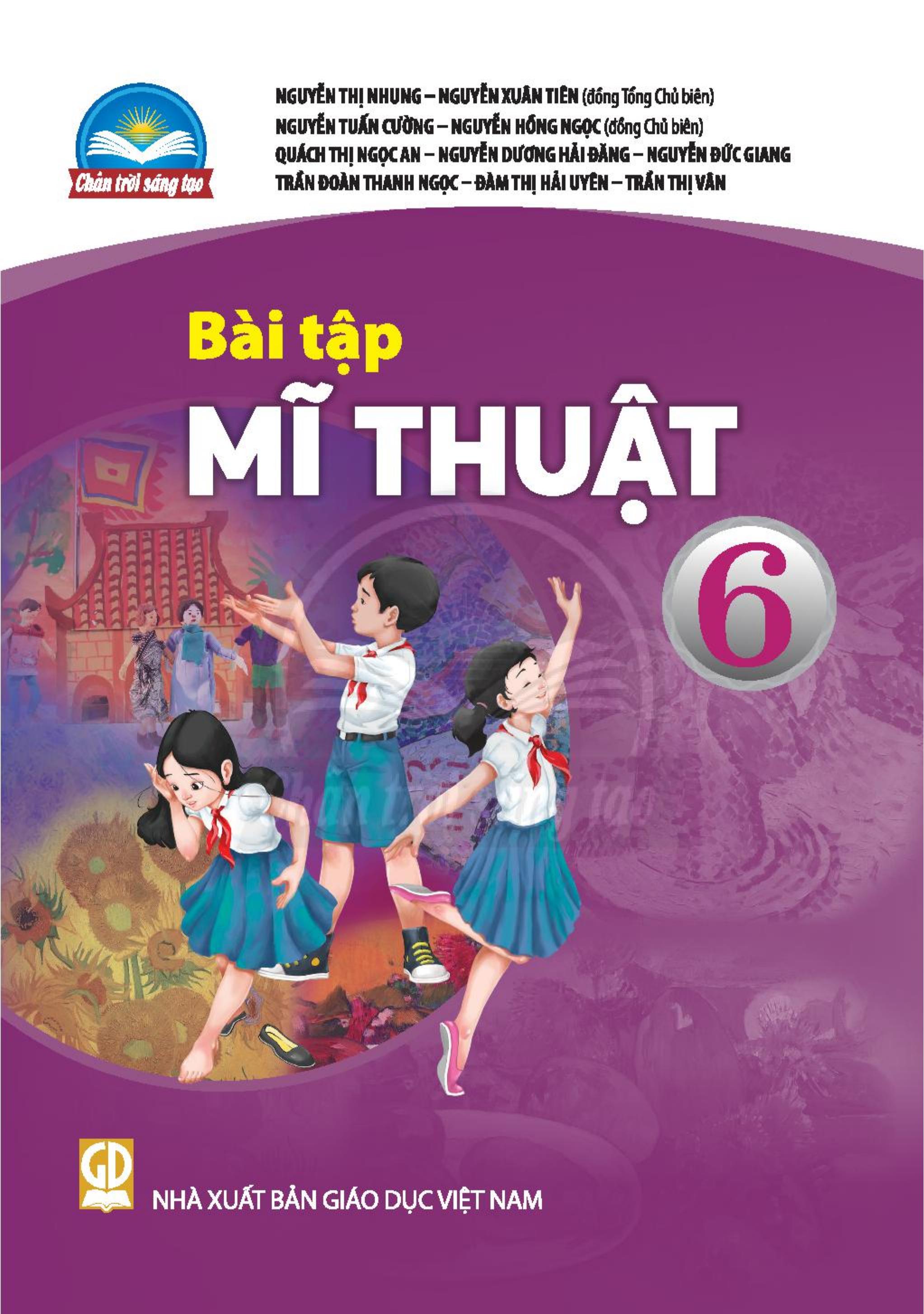 Bài tập Mĩ thuật lớp 6 Bộ chân trời sáng tạo