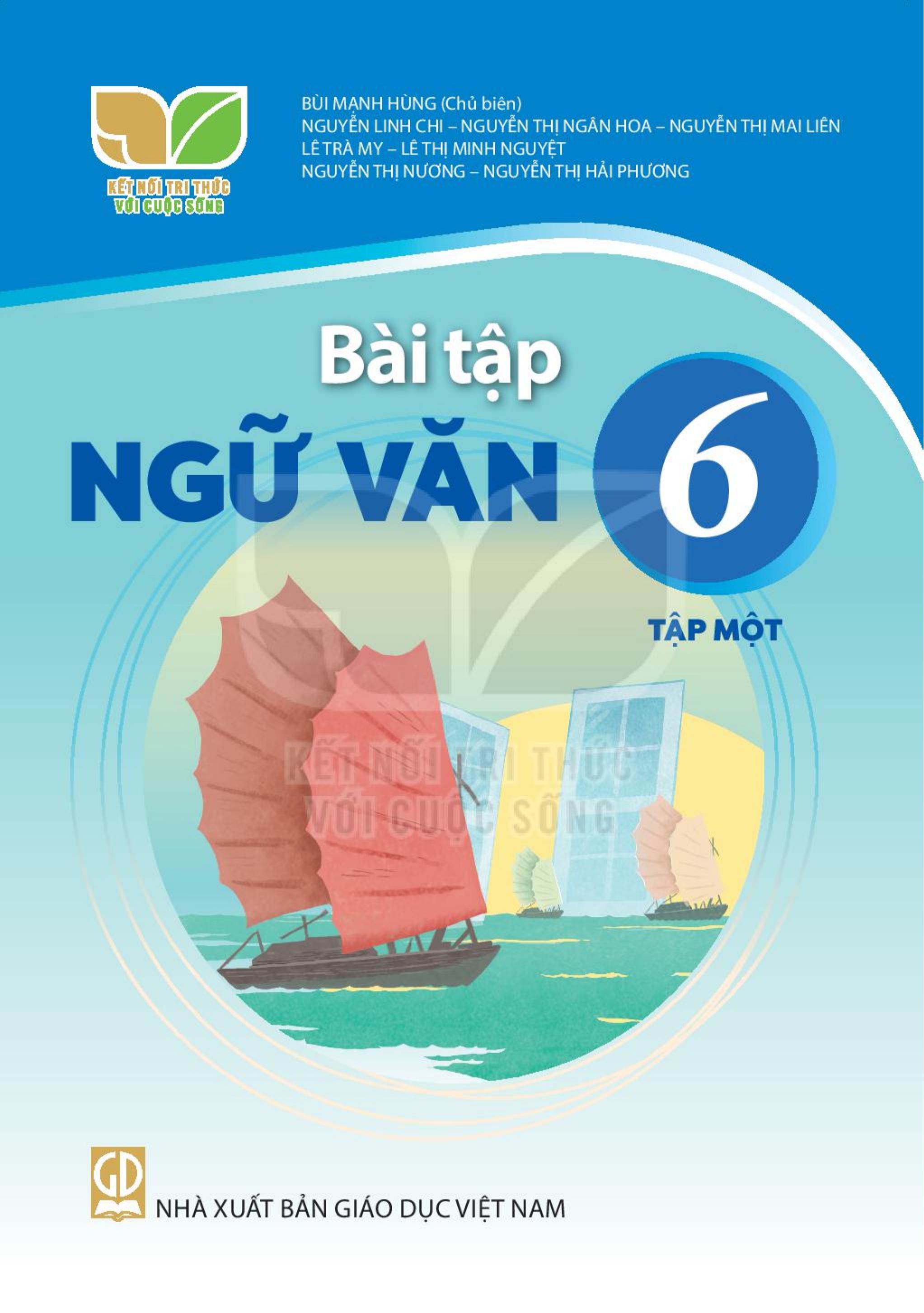 Bài tập Ngữ văn lớp 6 tập 1 Bộ kết nối tri thức với cuộc sống