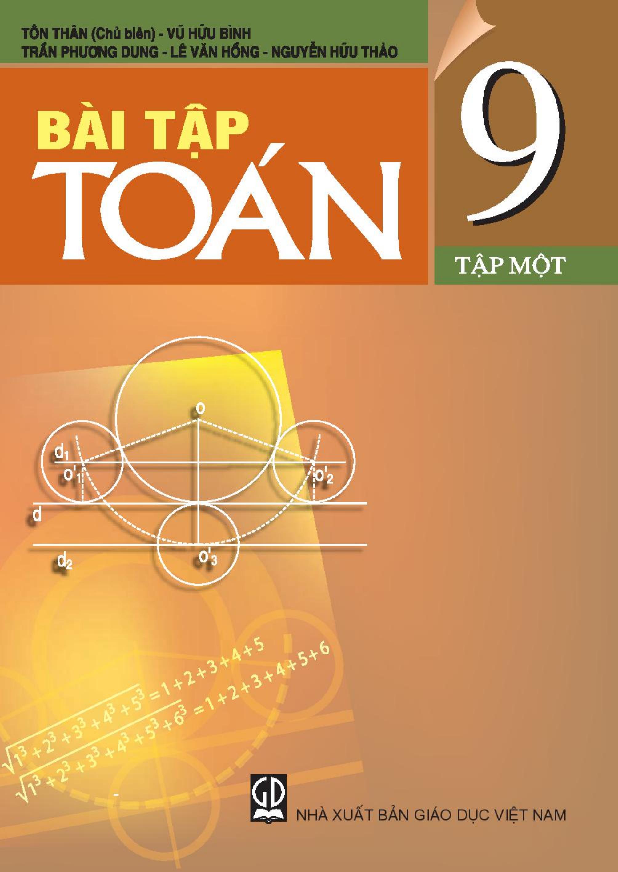 Bài Tập Toán lớp 9 Tập 1