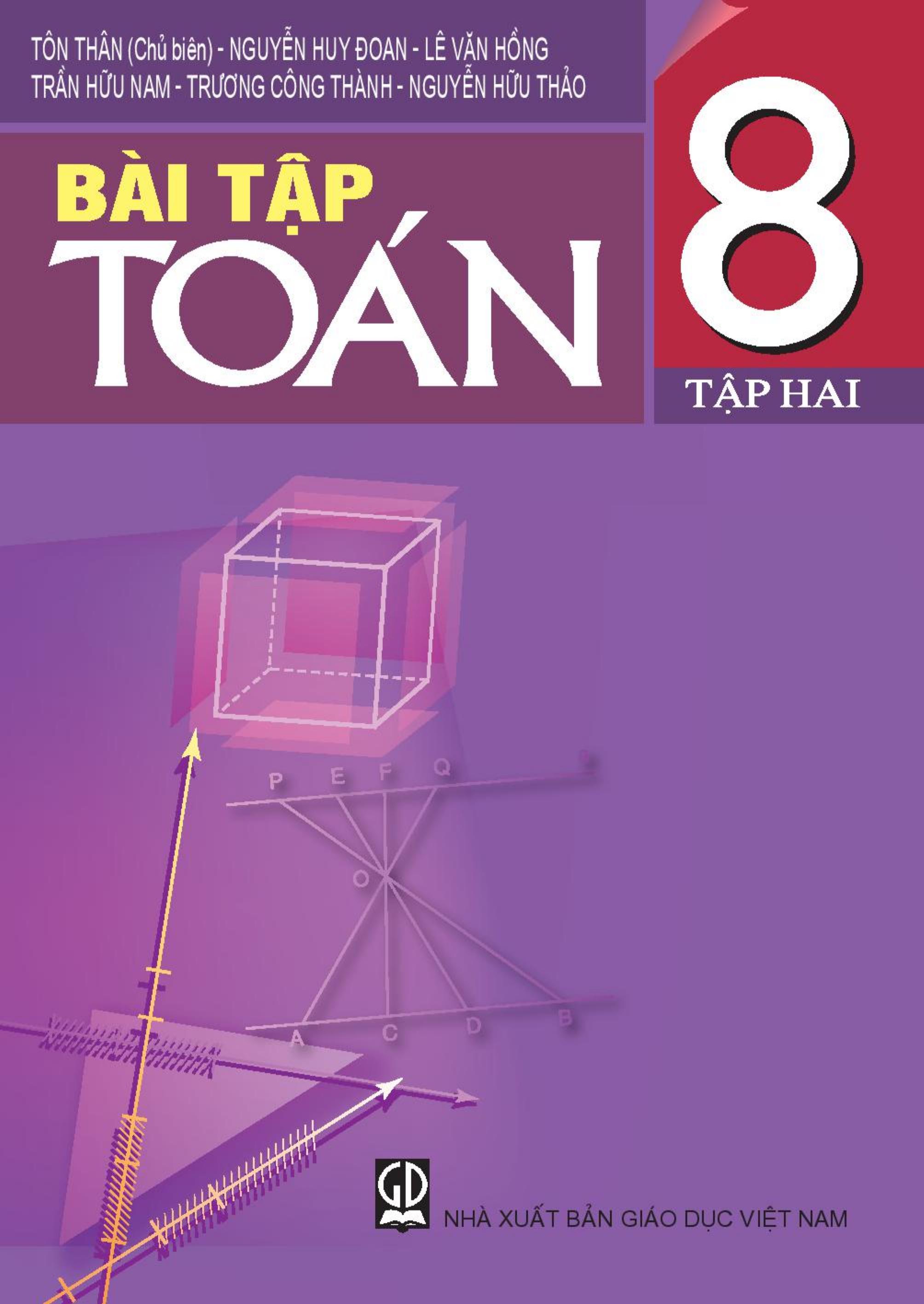 Bài tập toán lớp 8 tập 2