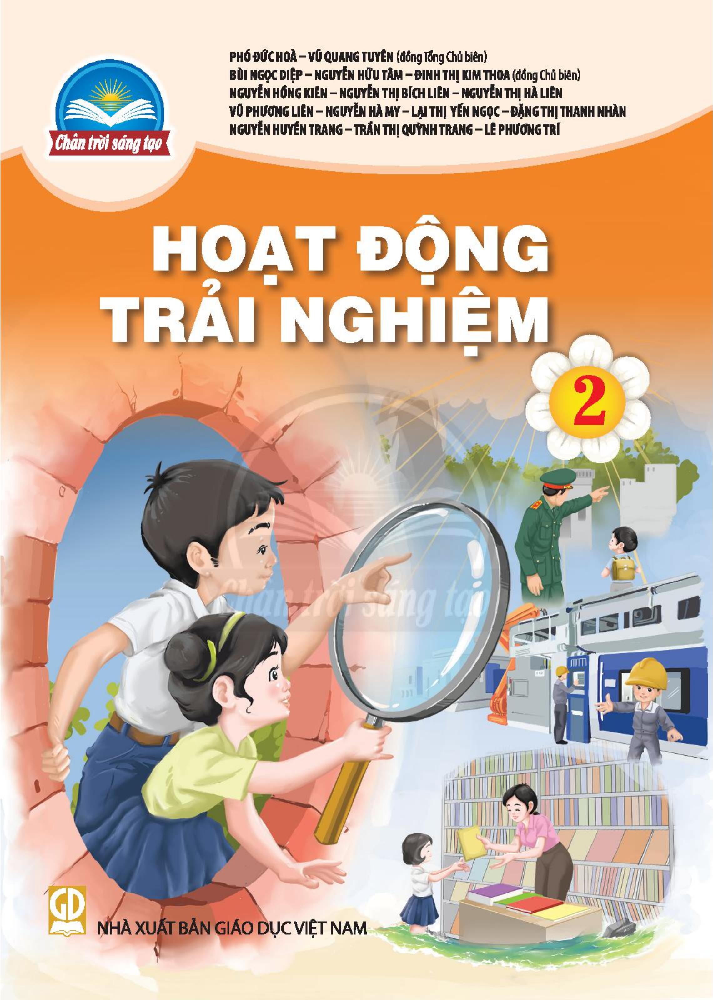 Hoạt động trải nghiệm lớp 2 Bộ chân trời sáng tạo