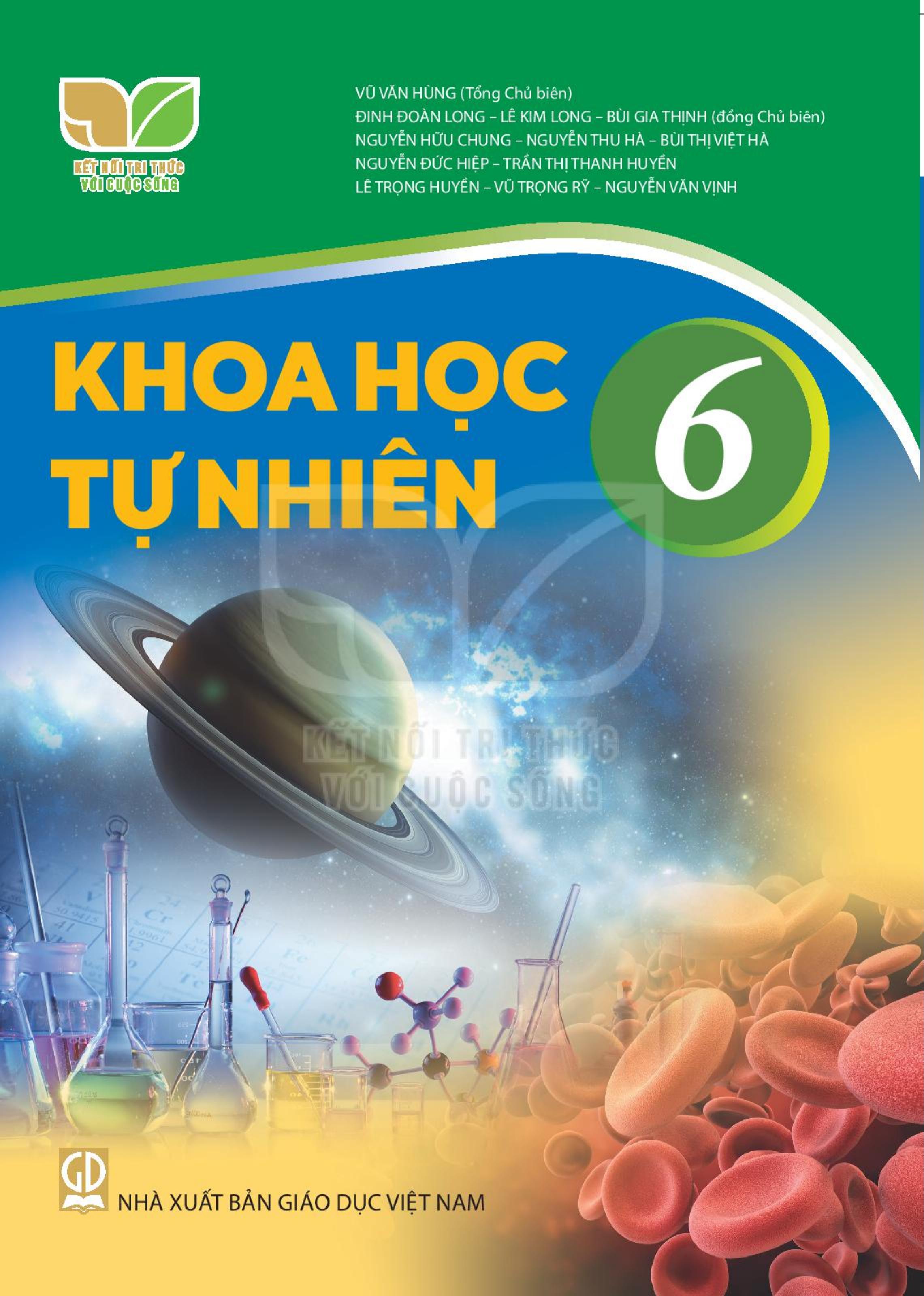 Khoa học tự nhiên lớp 6 Bộ kết nối tri thức với cuộc sống