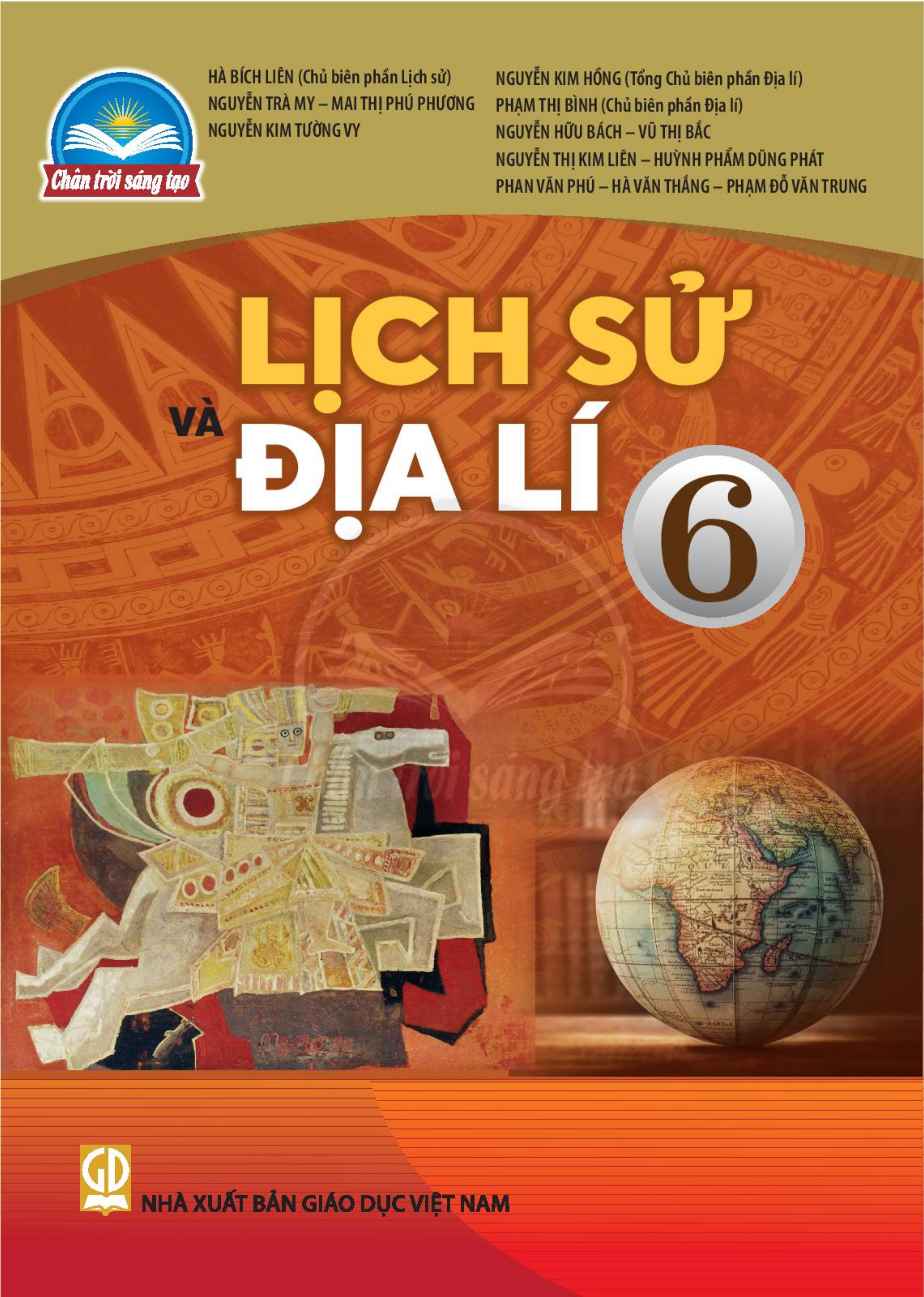 Lịch sử vả Địa lý lớp 6 Bộ chân trời sáng tạo
