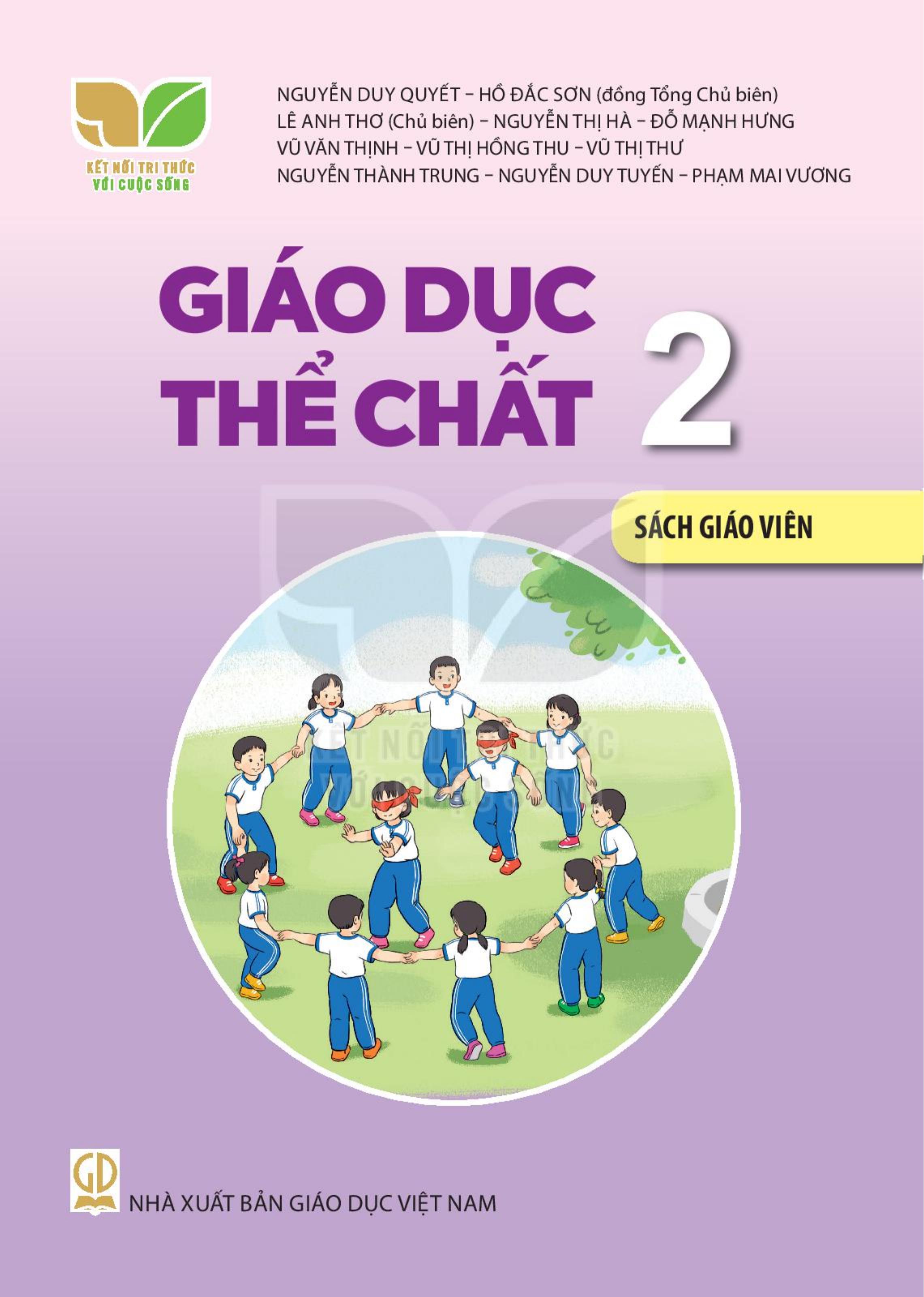 Sách giáo viên giáo dục thể chất 2 Bộ kết nối tri thức