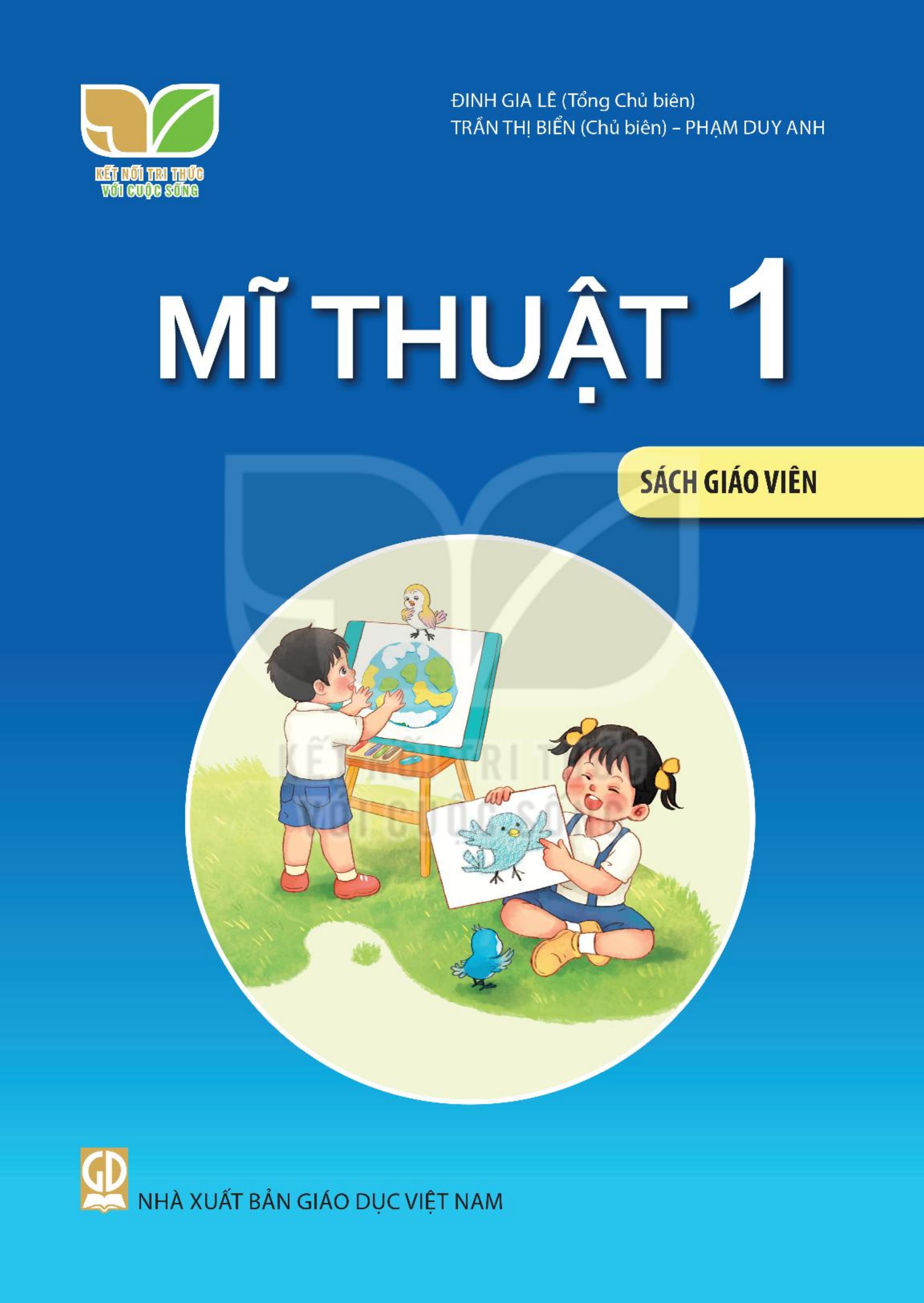 Sách Giáo Viên Mĩ Thuật lớp 1 Bộ Kết Nối Tri Thức