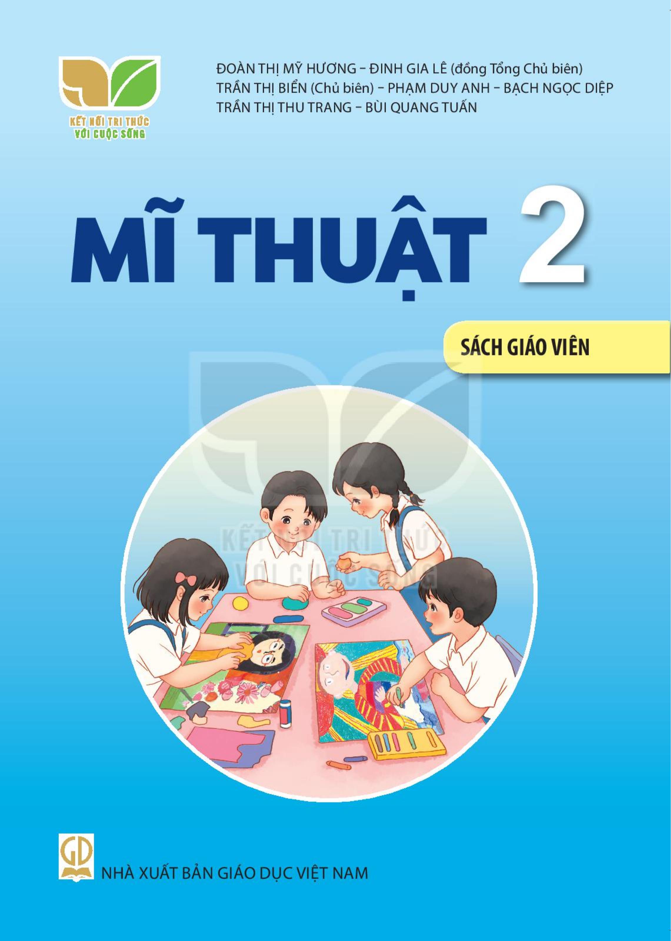 Sách giáo viên mĩ thuật lớp 2 Bộ kết nối tri thức