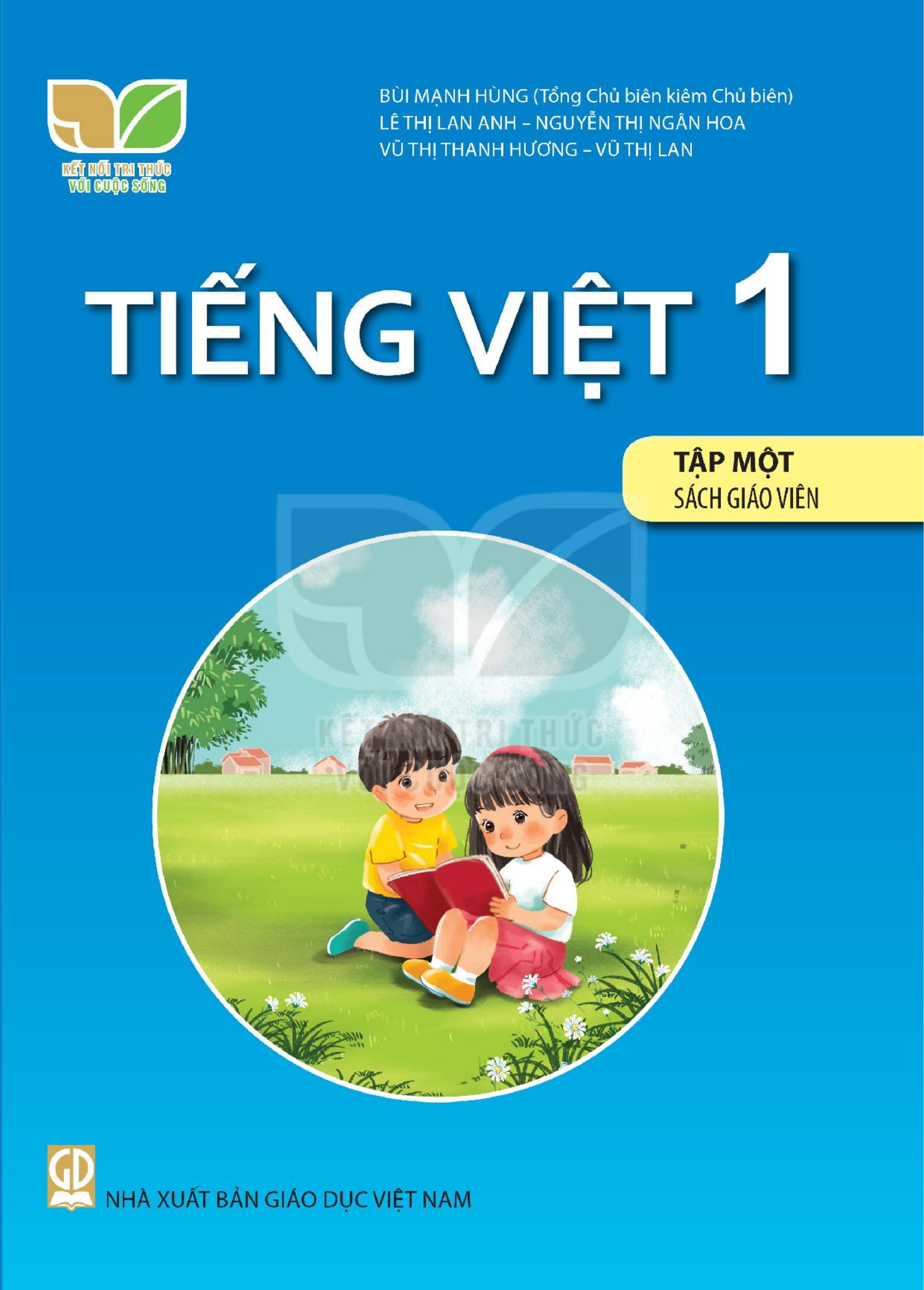 Sách Giáo Viên Tiếng Việt lớp 1 Tập 1 Bộ Kết Nối Tri Thức