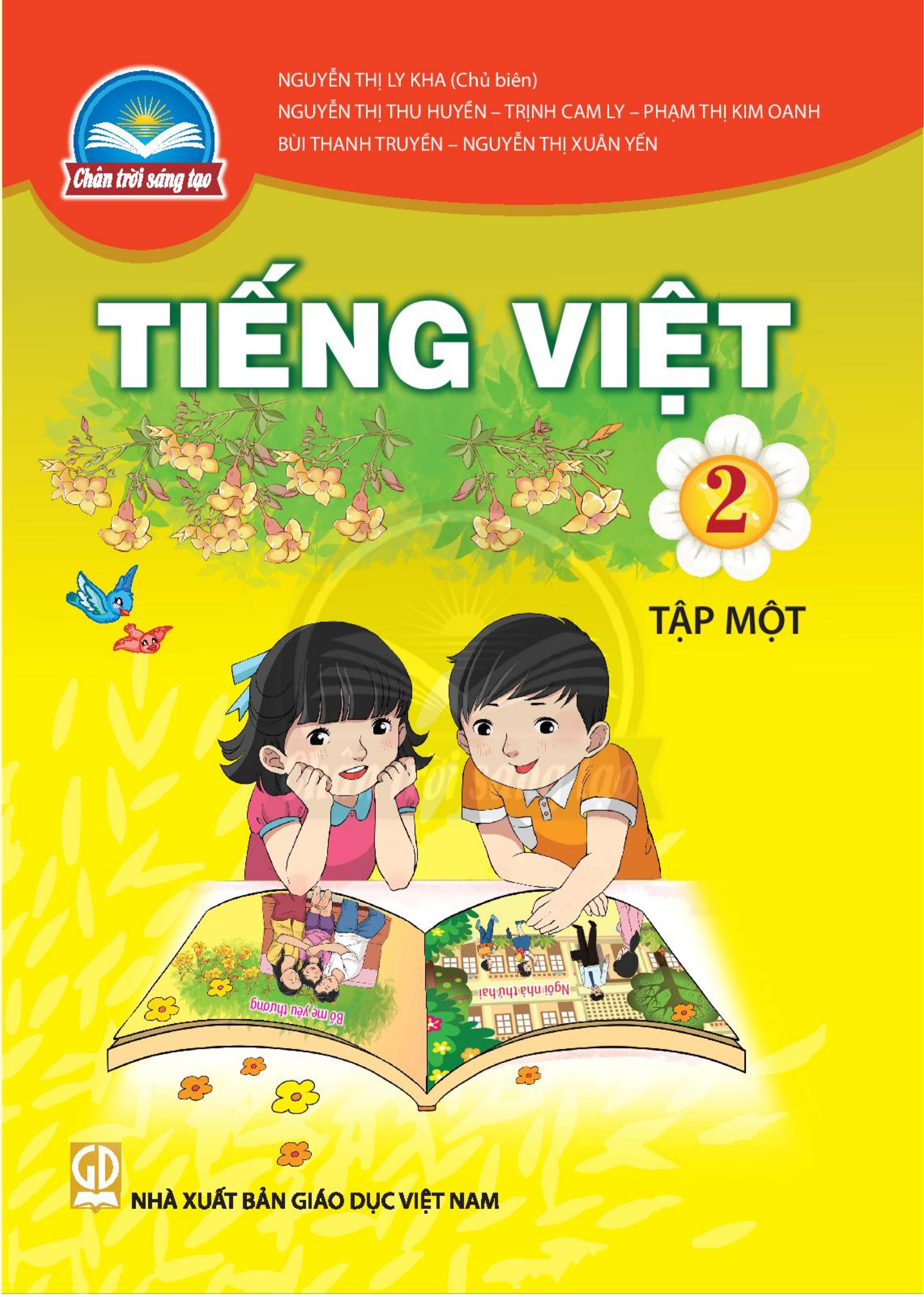 Tiếng Việt lớp 2 tập 1 Bộ chân trời sáng tạo