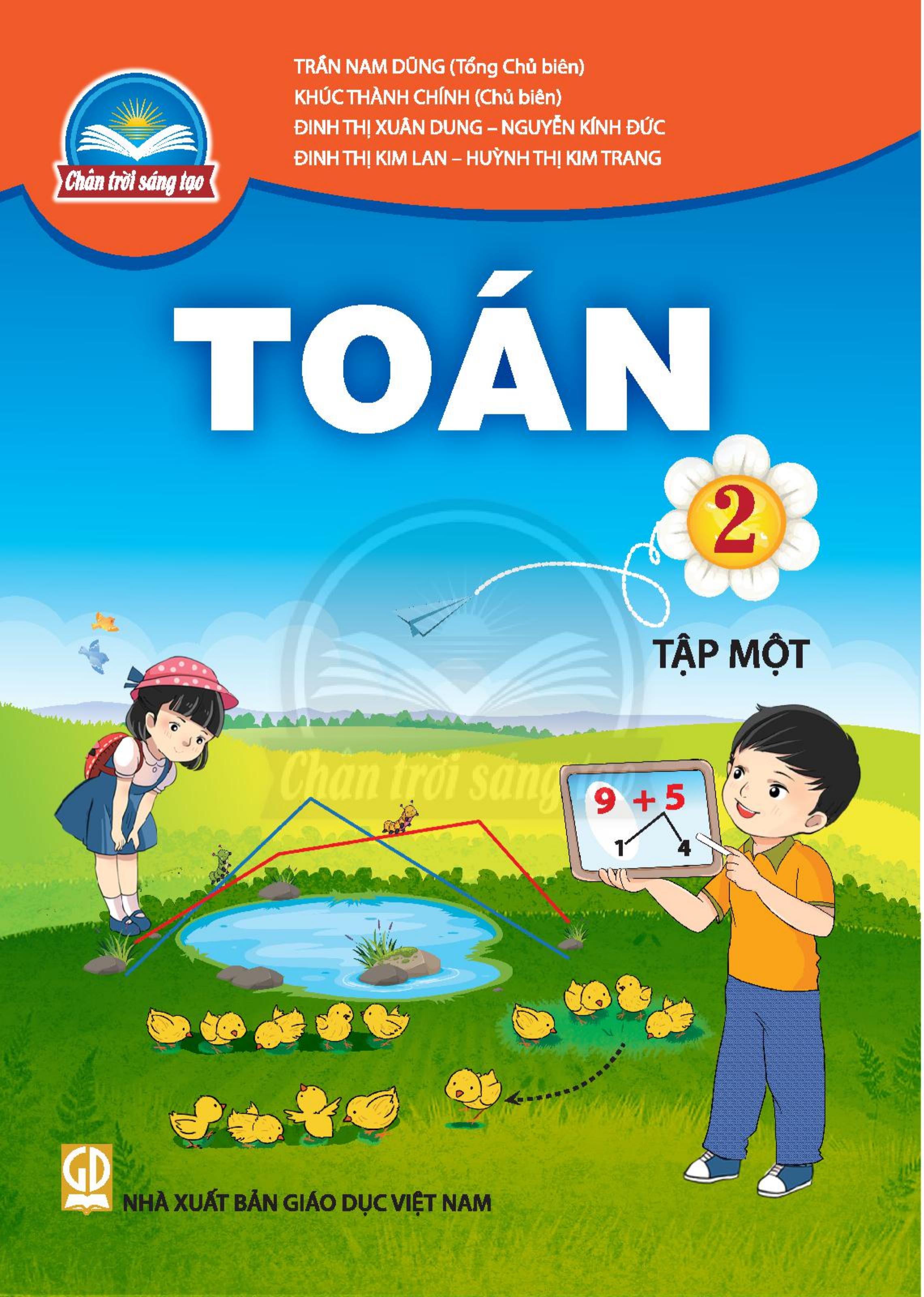 Toán lớp 1 tập 1 Bộ chân trời sáng tạo
