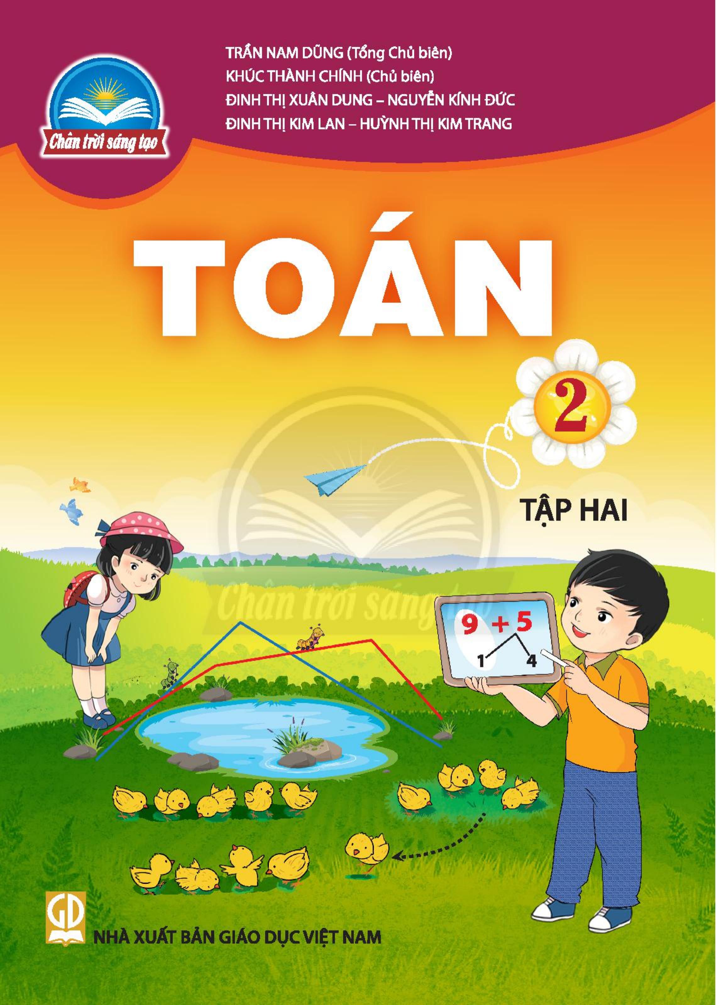 Toán lớp 2 tập 2 Bộ chân trời sáng tạo