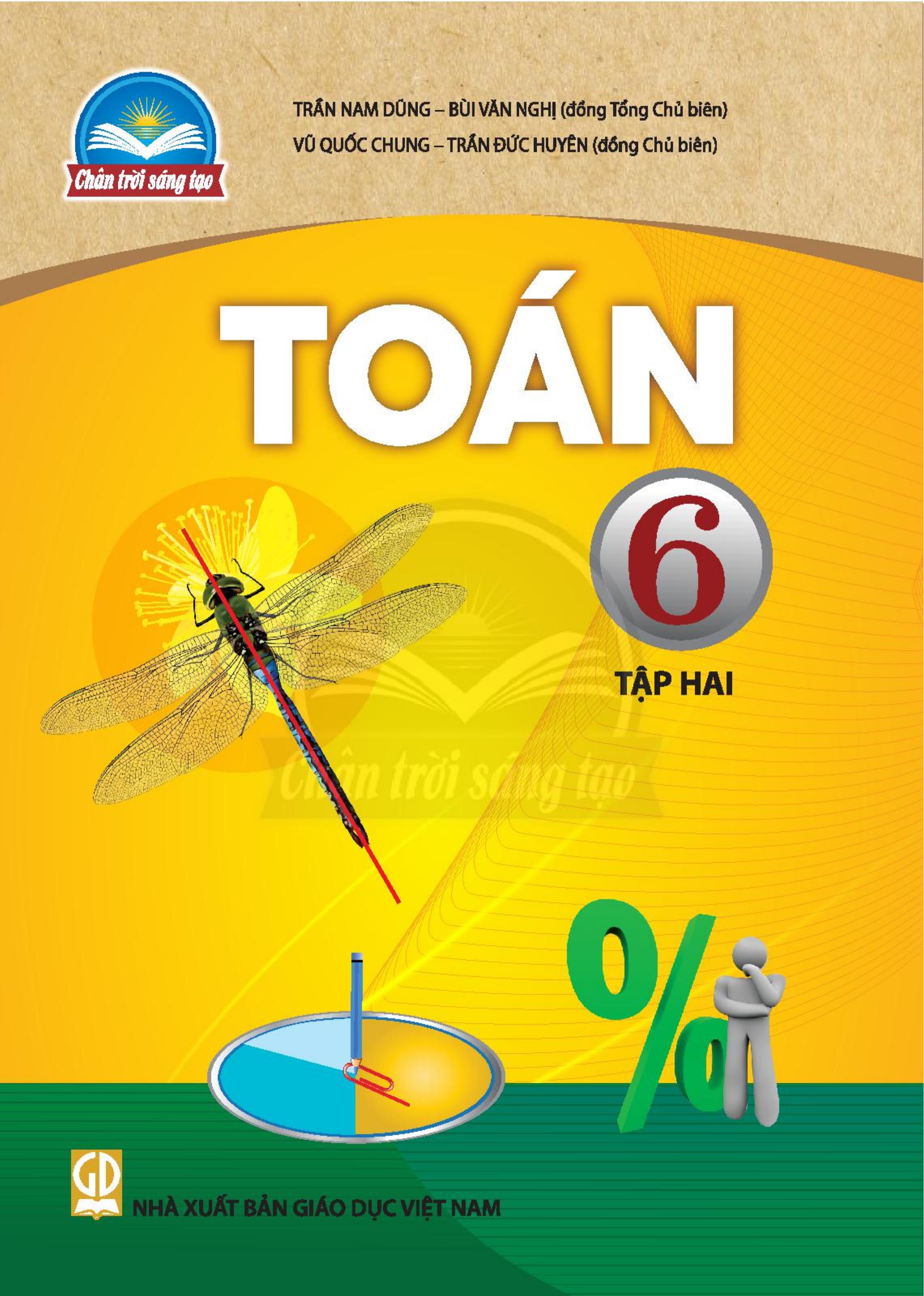 Toán lớp 6 tập 2 Bộ chân trời sáng tạo