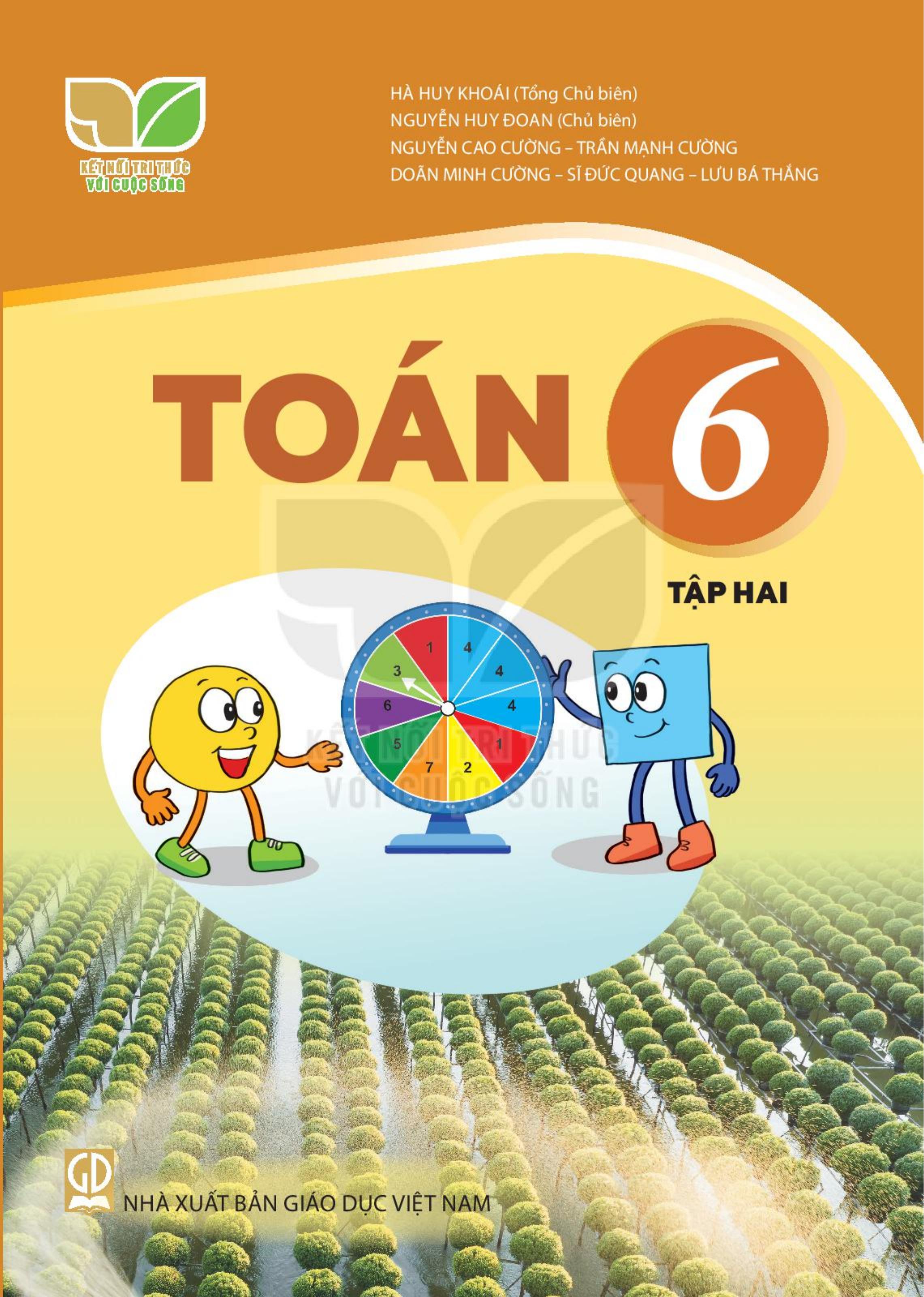 Toán lớp 6 tập 2 Bộ kết nối tri thức với cuộc sống