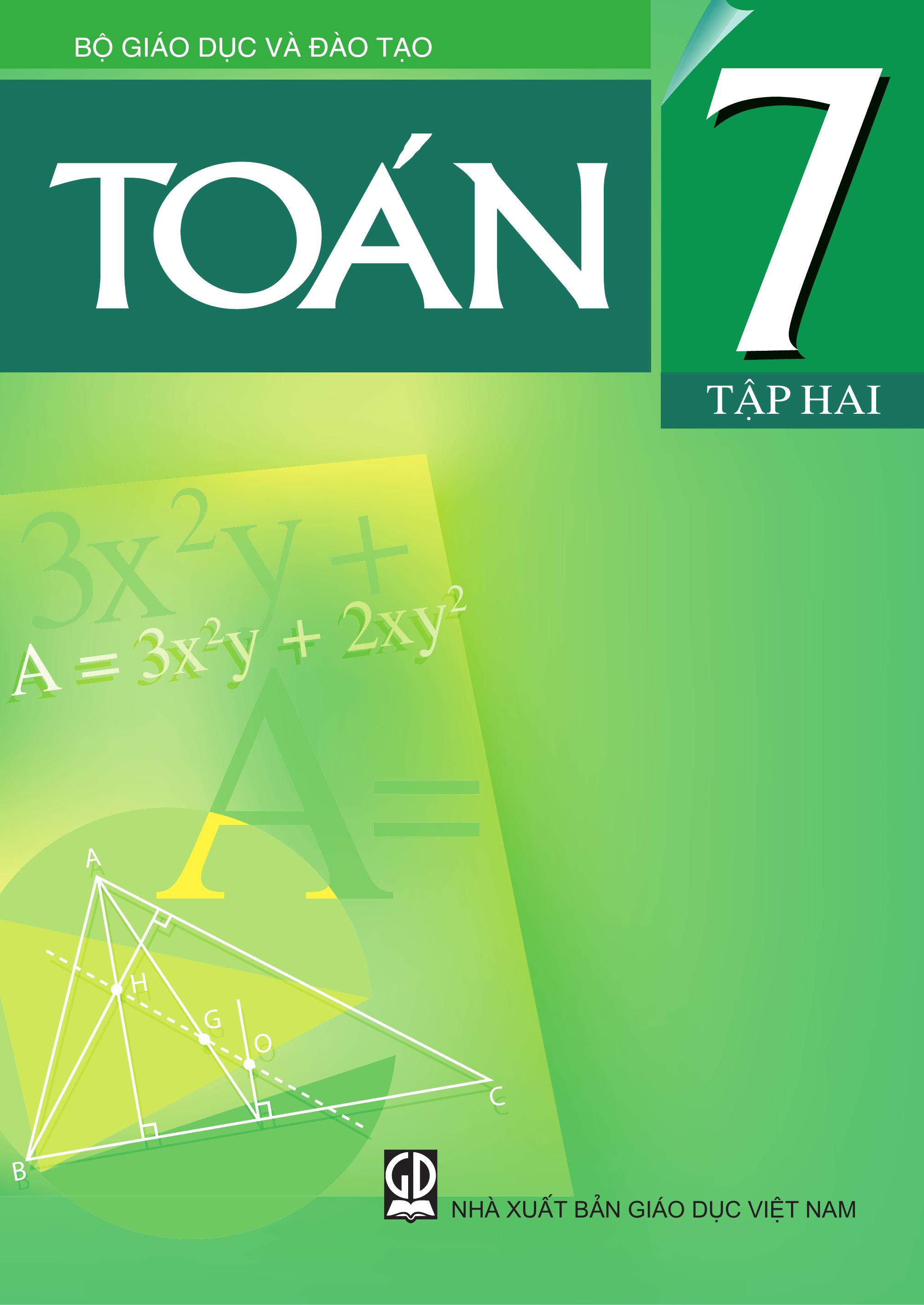 Toán lớp 7 tập 2