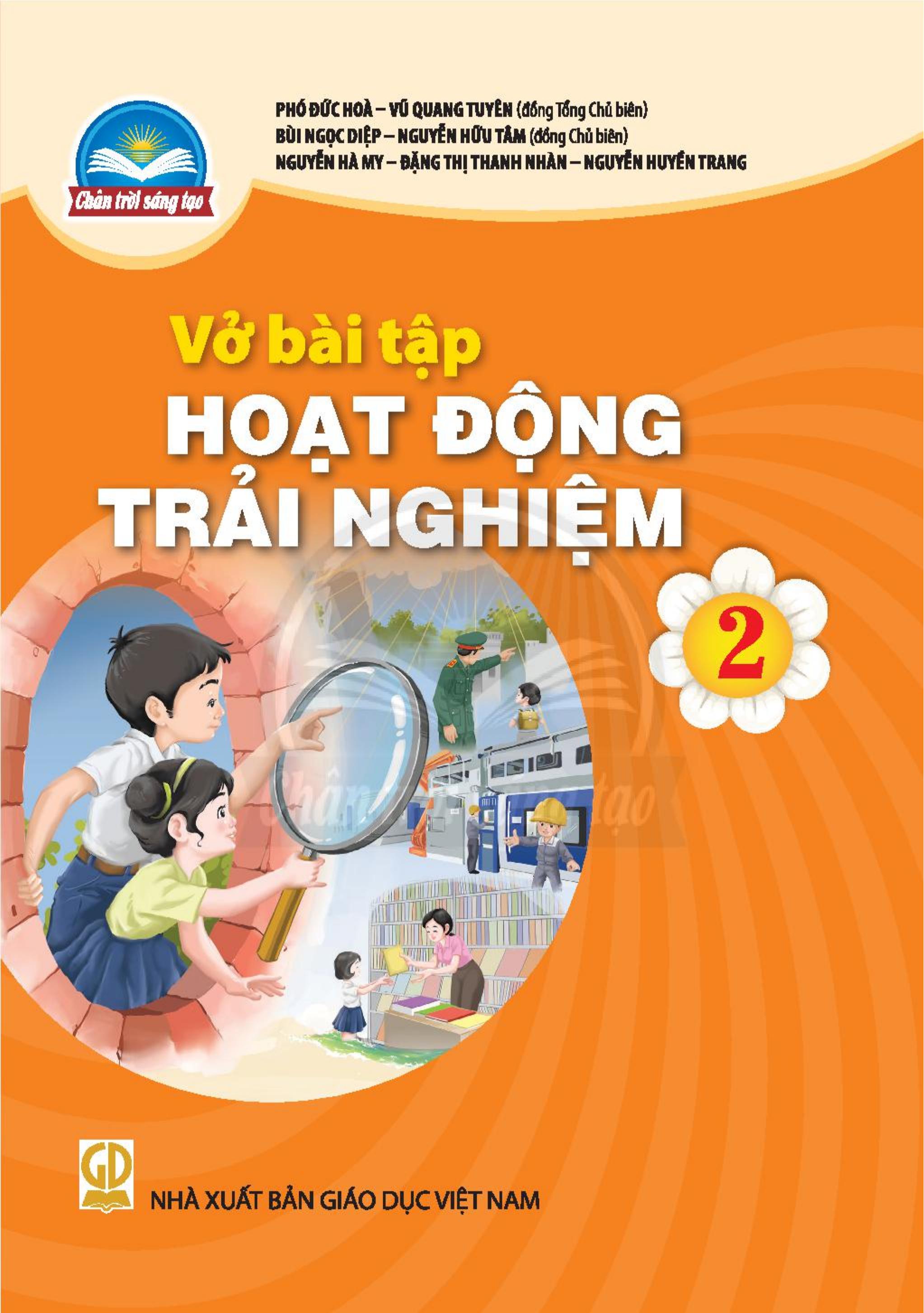 Vở bài tập Hoạt động trải nghiệm lớp 2 Bộ chân trời sáng tạo