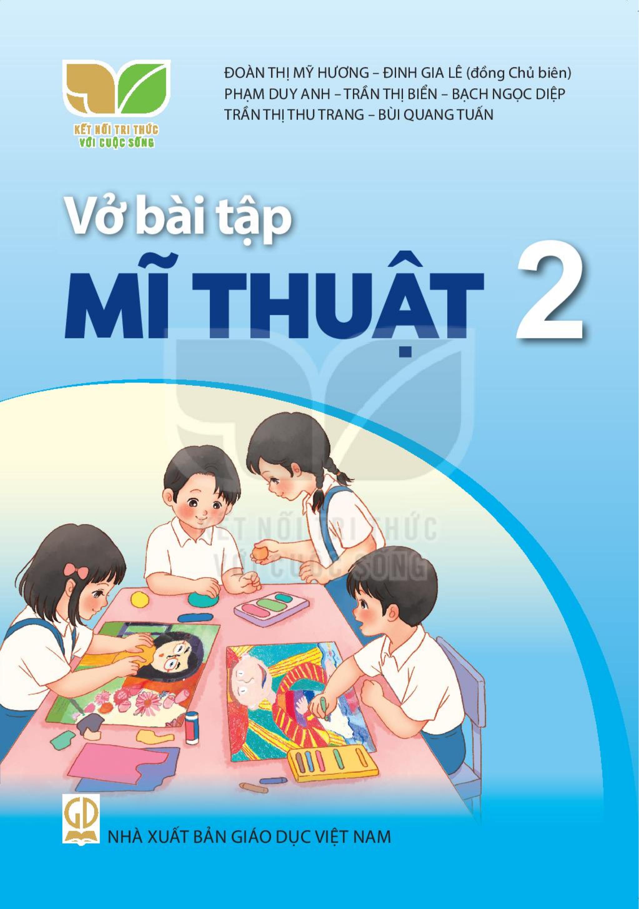 Vở bài tập mĩ thuật 2 Bộ kết nối tri thức
