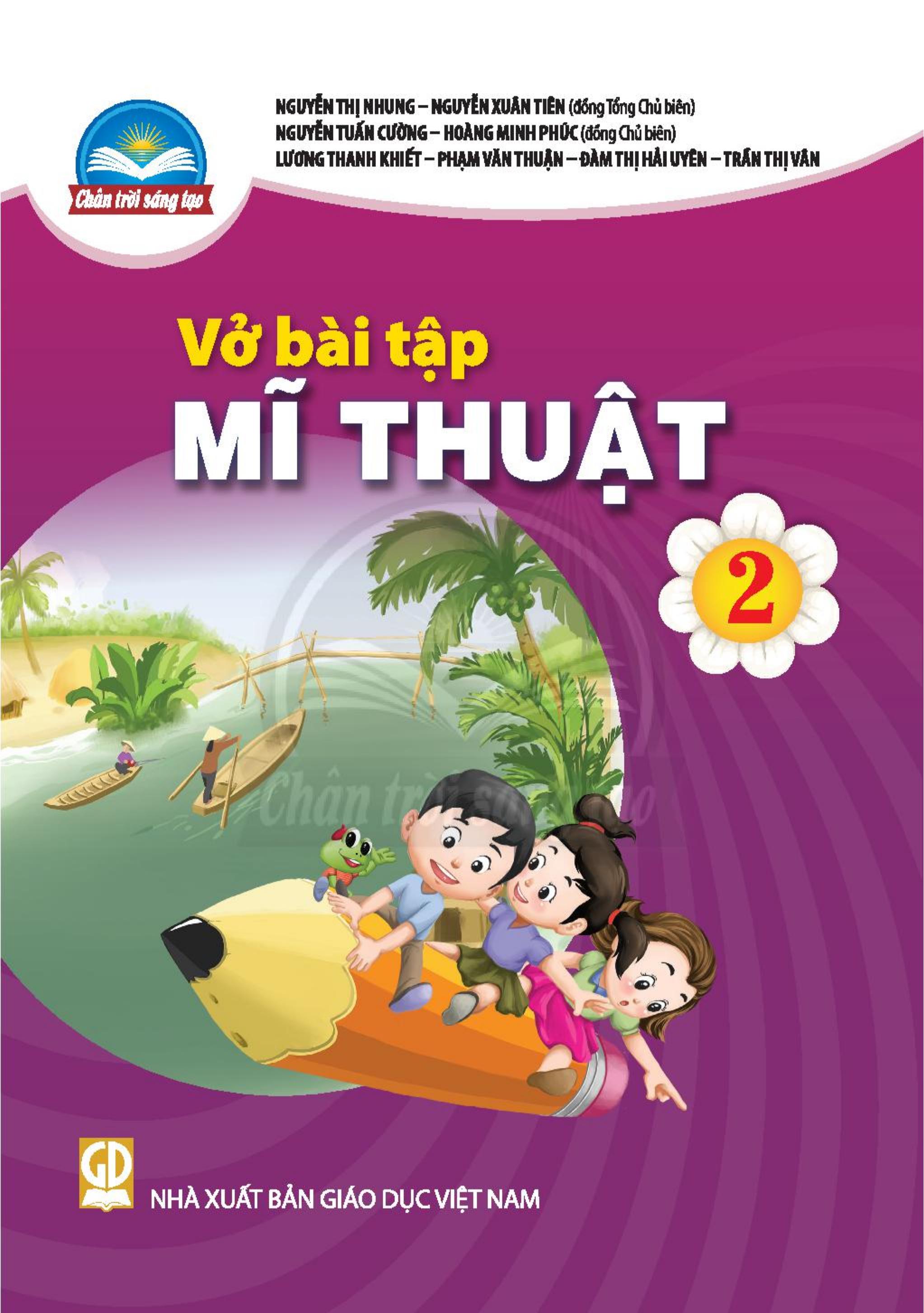 Vở bài tập Mĩ thuật lớp 2 Bộ chân trời sáng tạo