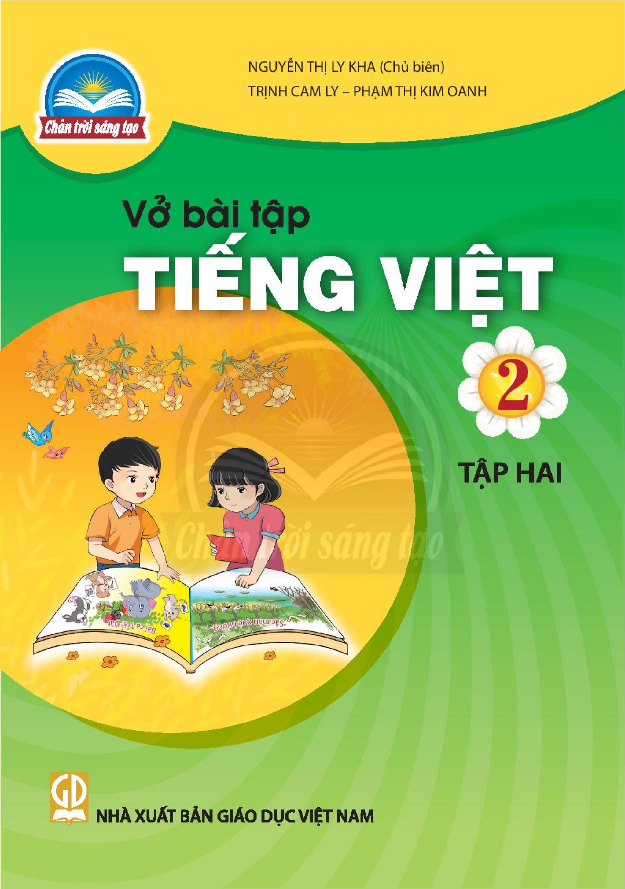 Vở bài tập Tiếng Việt lớp 2 tập 2 Bộ chân trời sáng tạo
