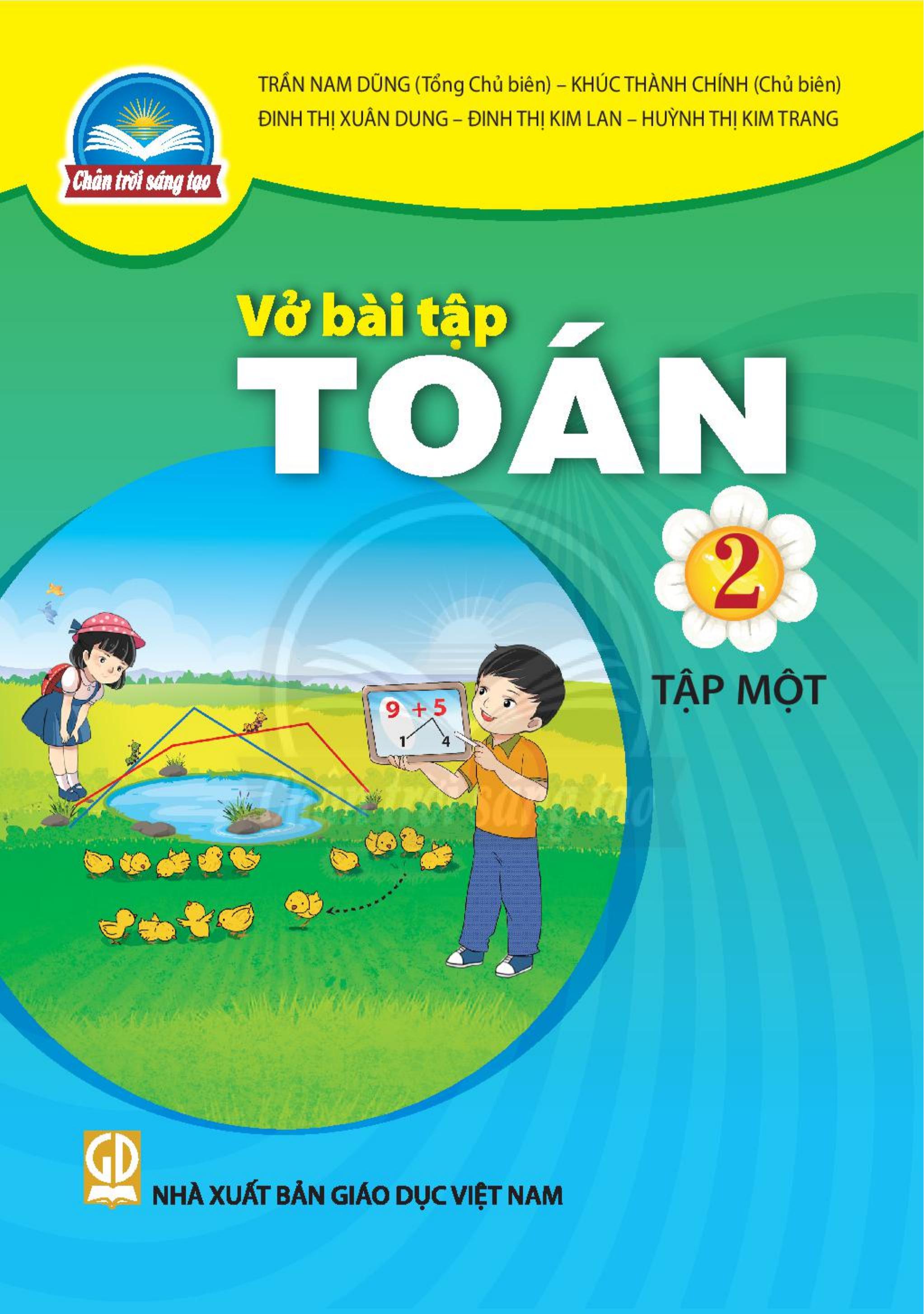Vở bài tập Toán lớp 2 tập 1 Bộ chân trời sáng tạo