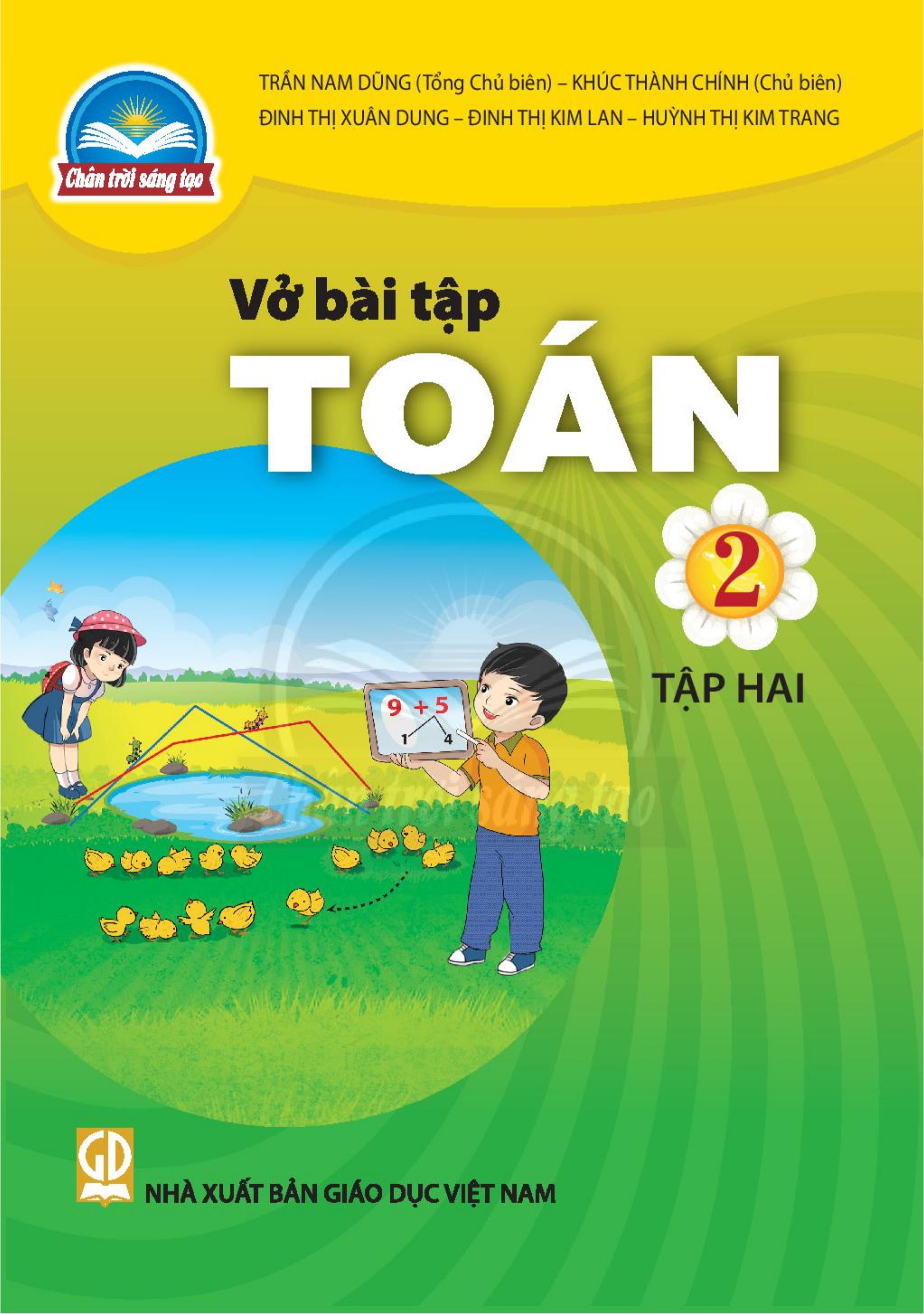 Vở bài tập Toán lớp 2 tập 2 Bộ chân trời sáng tạo