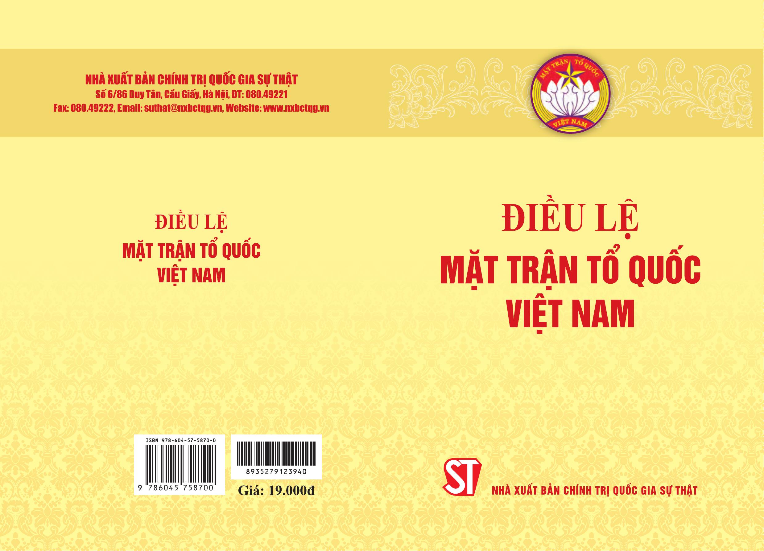 Điều lệ Mặt trận Tổ quốc Việt Nam