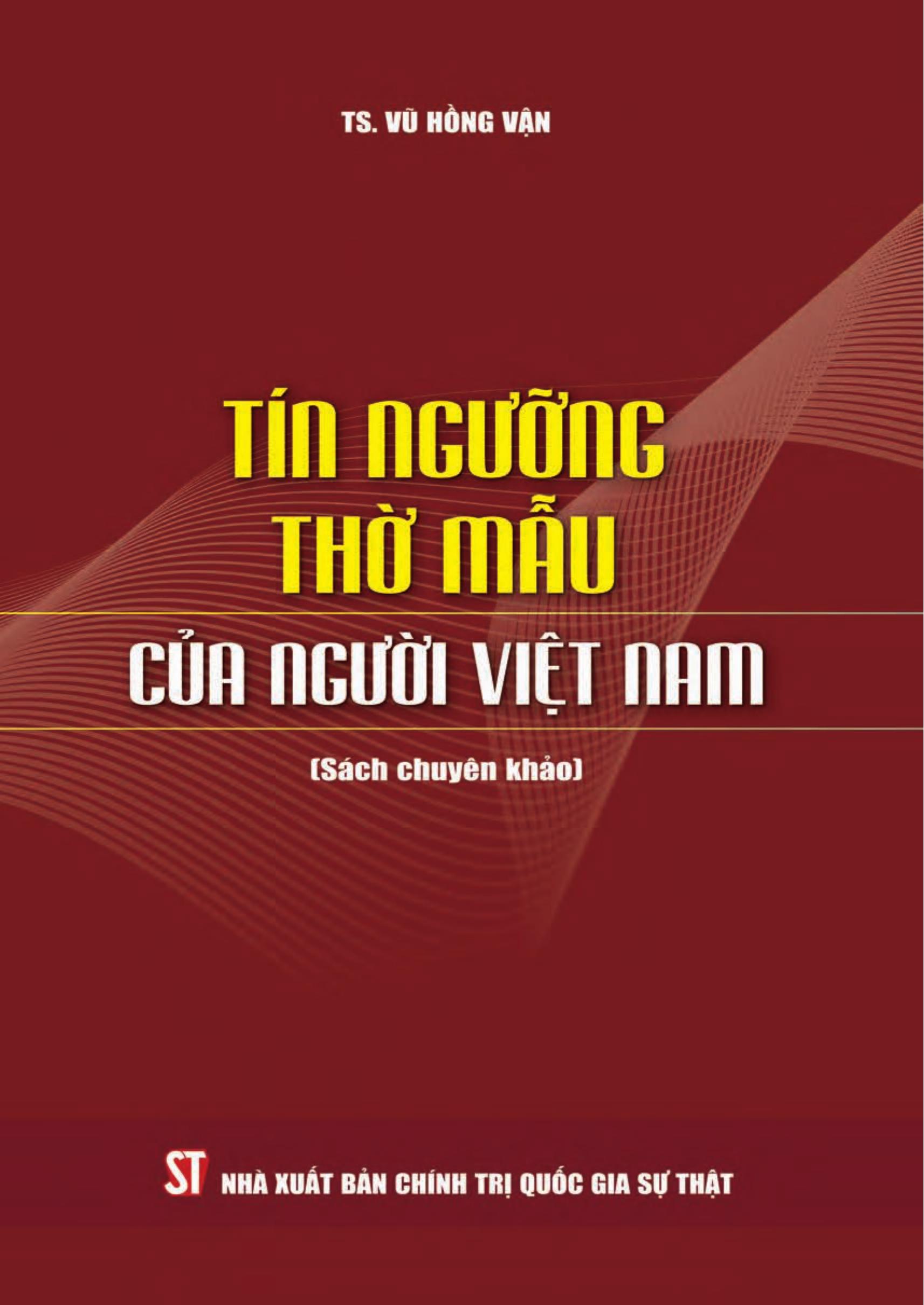 Tín ngưỡng thờ mẫu của người Việt Nam