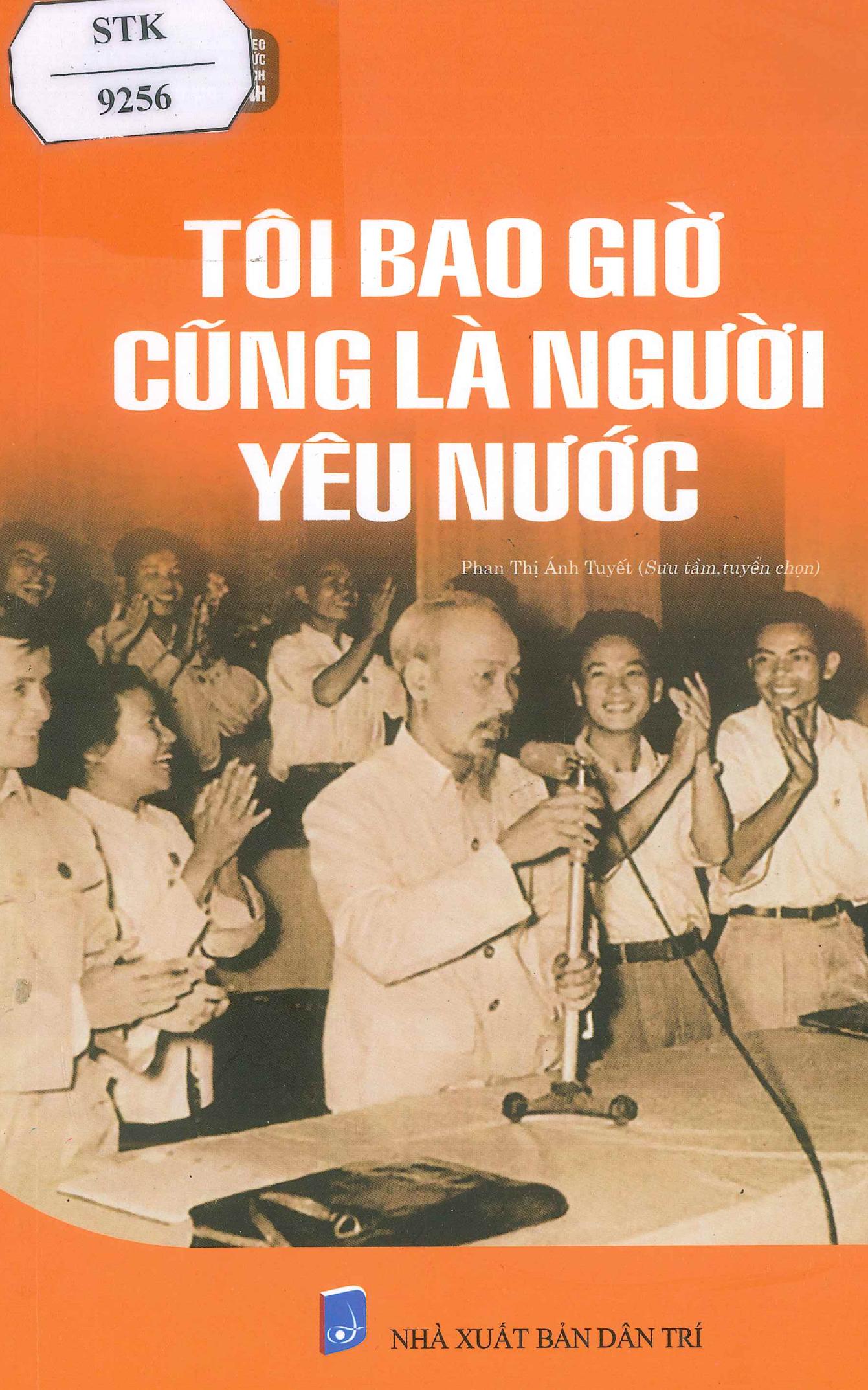 Tôi bao giờ cũng là người yêu nước