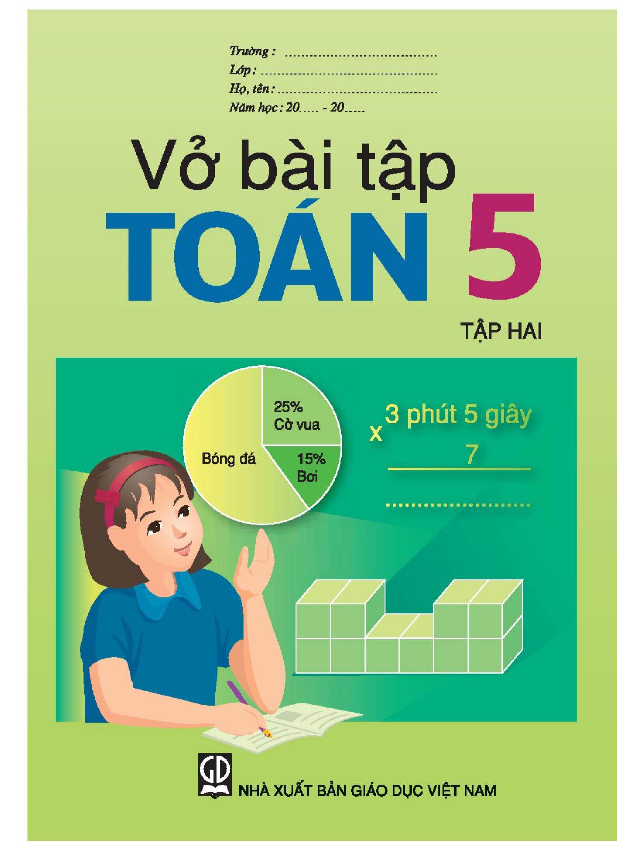 Vở Bài Tập Toán lớp 5 Tập 2